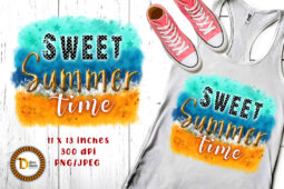 Summer Sublimation - Sweet Summer Time design