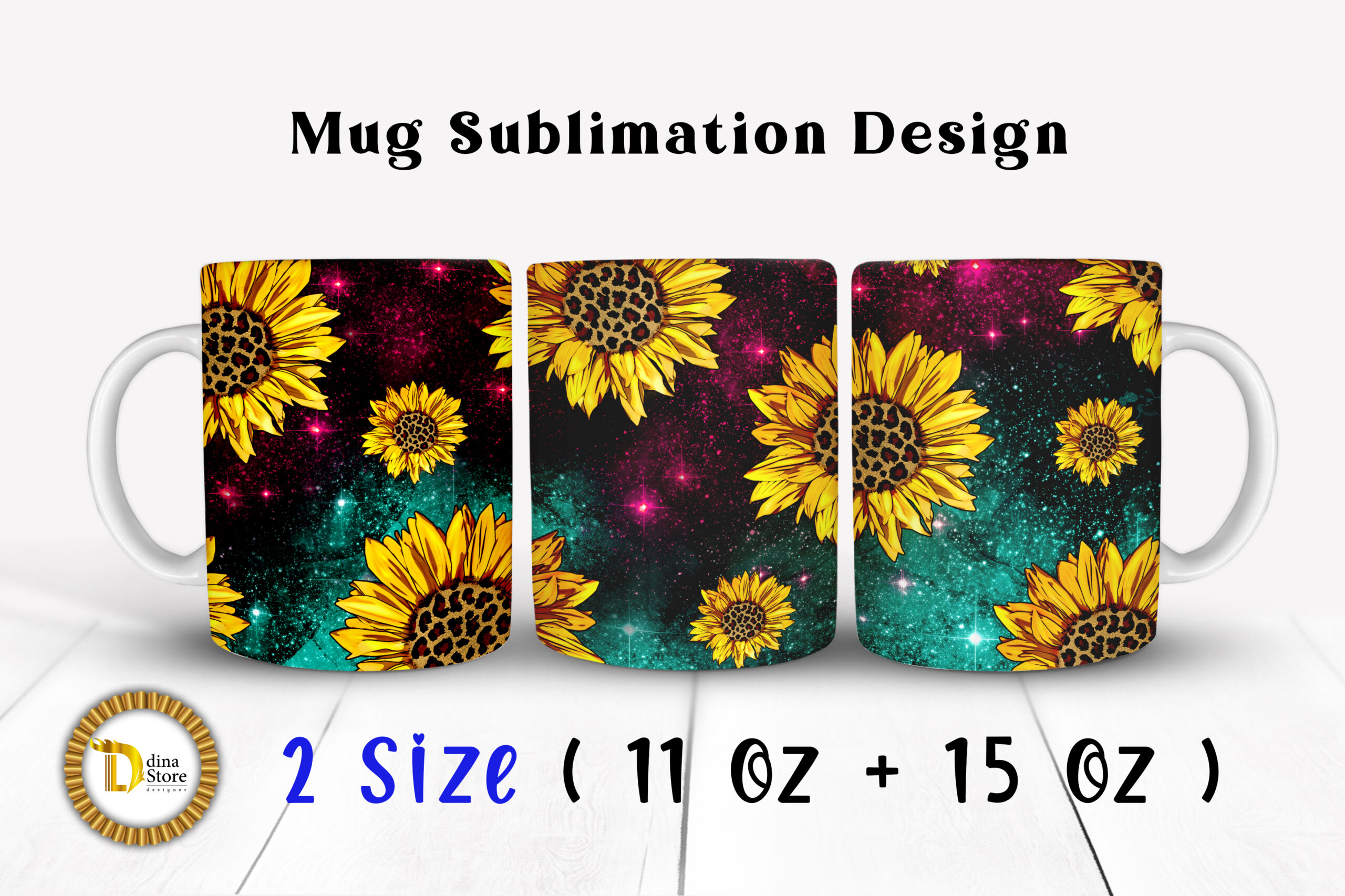 DIGITAL Sublimation Mug Design / Sublimation Mug / Sublimation