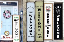 Welcome Signs For Front Door SVG Bundle