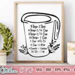 Download Free SVG for Kitchen to make alot of Cricut Projects for Your Business