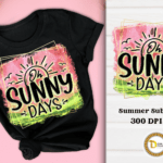 Oh Sunny Days -Summer Sublimation PNG